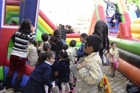 LAU Byblos Campus Minions Fair, Part 1 of 2