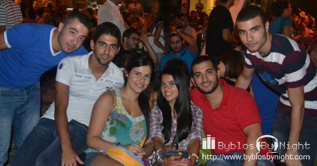 Saturday Night at Barbacane Pub, Byblos