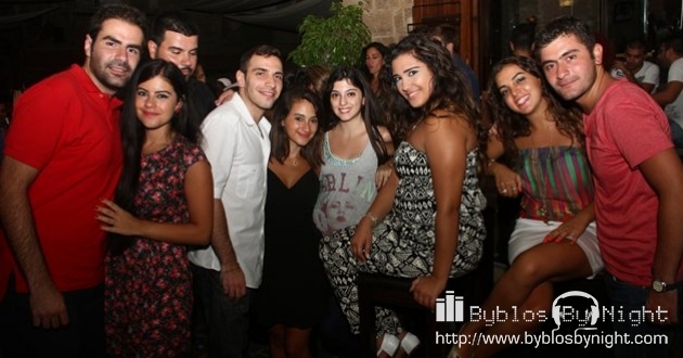 Saturday Night at 3 Doors Pub, Byblos