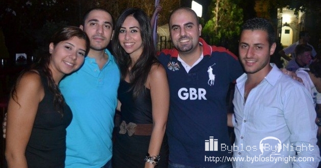 Saturday Night at Back Door Pub, Byblos