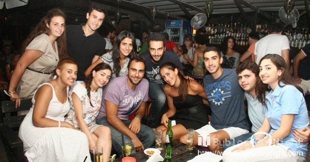 Friday Night at Barbacane Pub, Byblos