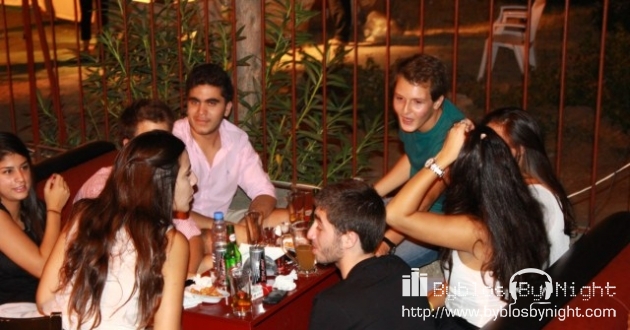 Chillout at Black List Pub, Byblos