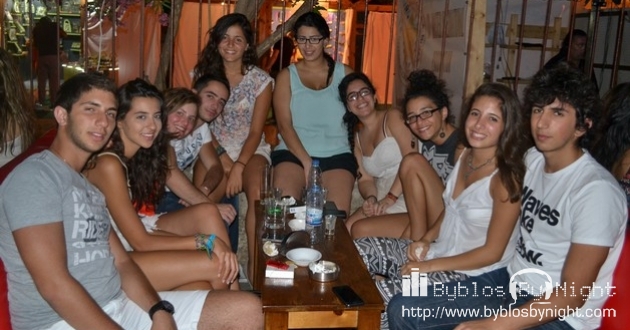 Saturday Night at Chupitos Pub, Byblos