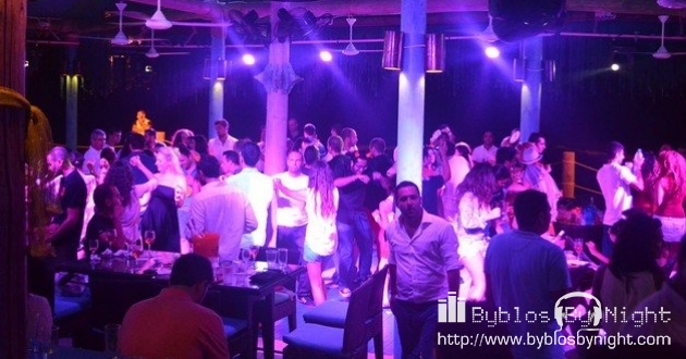 Friday Night at Edde Sands Beach Bar, Byblos