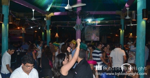 Saturday Night at Edde Sands Beach Bar, Byblos