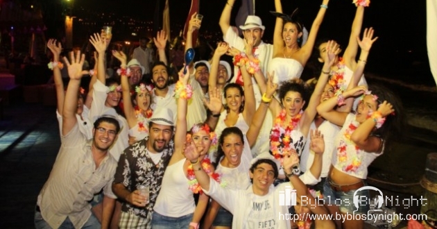 Friday Beach Bar at Edde Sands, Byblos