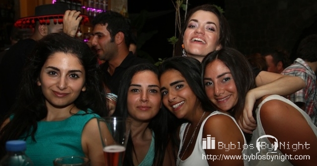 Friday Night at Garden Pub, Byblos