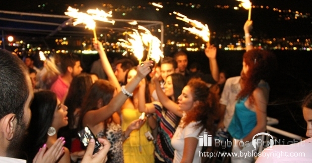 Destination Byblos.. NDU students Boat Party, Part 2